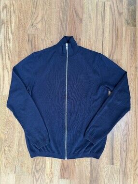 Prada Wool Zip Cardigan